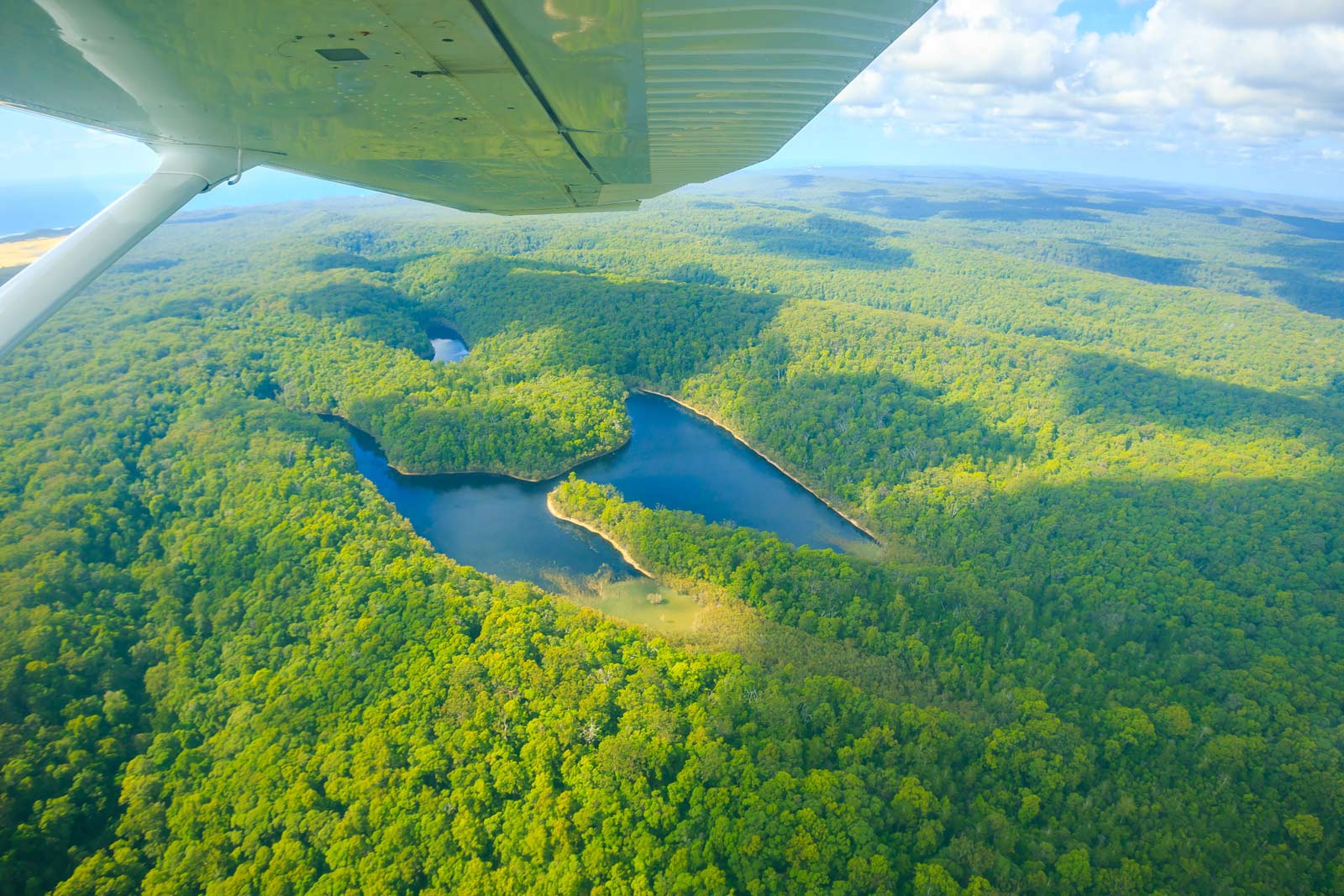 Butterfly Lake on Fraser Island