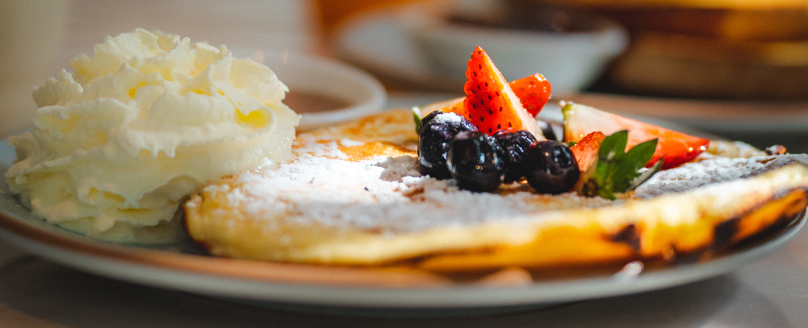 The Lord Lamington kids menu pancakes