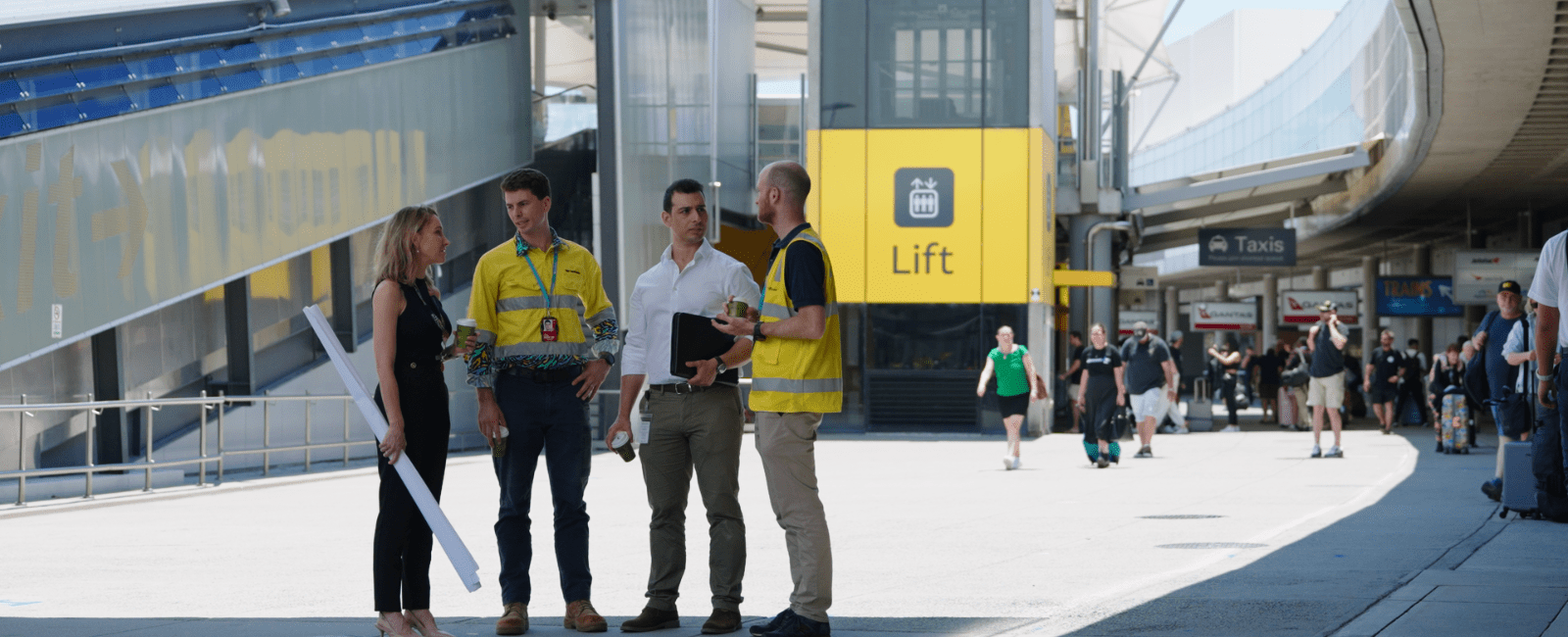 Project Managers outside the terminal