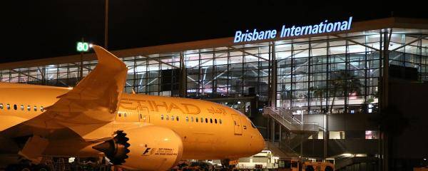 Etihad at the International Terminal